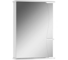Шкаф-зеркало Айсберг Волна 1-50 левый DA1030HZ 