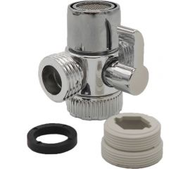 Аэратор смесителя с дивертором ARCO DA VELLA М24 (М22) универсальная резьба, корпус пластик 14513 