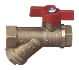 Кран-фильтр БАЗ 11Б27п1 Ду15 А30/1 вр/вр бабочка БАЗ.КФ.А30.1.15 