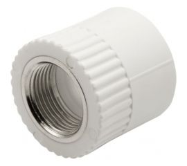 Комбинированная муфта VRT внутренняя, 32х3/4"", EVER plast, белый 538230 