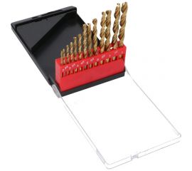 Сверла по металлу 13 шт, 2-8 мм, титановое покрытие FASTER TOOLS 1898 