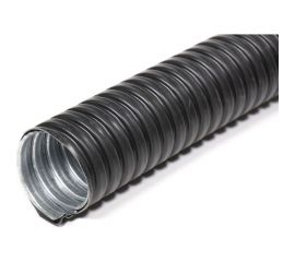 Металлорукав в пвх изоляции ГОФРОМАТИК мрпи нг морозостойкий 50 (20 м/уп.) черный ухл1 zeta42317 