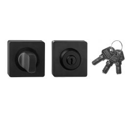 Завертка с ключом PUERTO РЕНЦ черный INBK-K 02 Black 