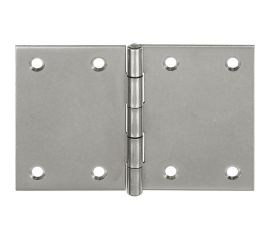 Петля VORMANN прямая, широкая, 50х75х1,2 мм, нержавеющая сталь 010504050 