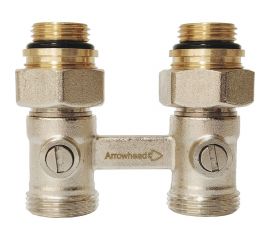 Узел подключения радиатора Unipak h-образный arrowhead element, прямой, 3/4""- 1/2"" 216032 