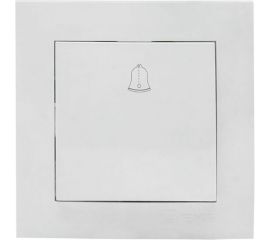 Кнопка звонка EKF Валенсия, 10А белая PROxima EWV10-026-10 