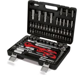 Профессиональный набор инструментов INTERTOOL 1/2 и 1/4, 94 шт., Cr-V ET-6094 