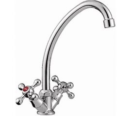 Смеситель для кухни LEDEME крест, керамика, силумин L4008 90834 