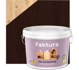 Водорастворимый лак-антисептик FAKTURA палисандр 2,7л О02527 