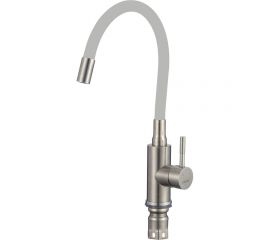 Смеситель для кухонной мойки Savol с гибким серым изливом SUS6002-04 23140 