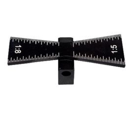 Шаблон для разметки соединения "Ласточкин хвост" Uniq tool 64x24 мм UTM-033D 