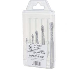 Набор машинных метчиков Bucovice Tools М3-М8 мм HSS 103008 