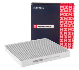 Фильтр салонный угольный Audi A3 (8V, 8Y) 12-, Skoda Octavia III, IV 13-, VW Tiguan II MARSHALL MC9792K 