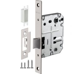 Врезная защелка Fuaro PLASTIC P72-50 SN матовый никель 33607 