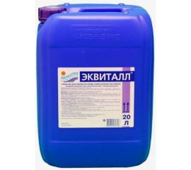 Жидкий коагулянт Эквиталл МАРКОПУЛ КЕМИКЛС канистра 20 л 80153 