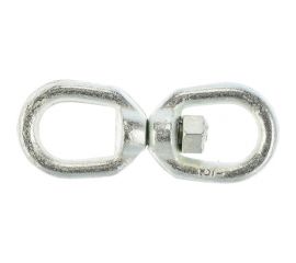 Вертлюг петля-петля оцинкованный 12мм Tech-Krep 112755 