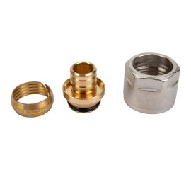 Компрессионный фитинг для труб PEX STOUT 20х2,8х3/4 RG008P29KAAOR2 