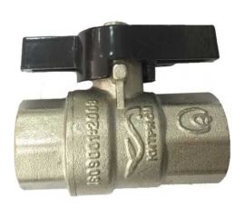 Шаровой кран КИТПРОМ 15, 1/2 гг, бабочка 06092 