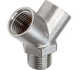 Фитинг тройник Y 1/4внутр-1/4нар -1/4внутр PI TOOLS 0519 