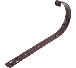 Кронштейн желоба Технониколь (ПВХ; металлический; коричневый; 1 шт) TN407474 