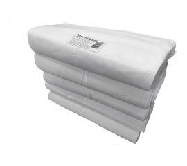 Технические хозяйственные салфетки ООО Комус 40x40 см, х/б мадаполам, белая, 500 шт. в упаковке 1646949 