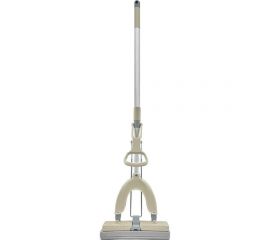 Самоотжимная швабра-бабочка Boomjoy с прямоугольной ПВА-губкой 27.5 см F-41 