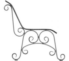 Боковина для скамьи СВОЙ МАСТЕР Вензель средняя арт 01.0109 