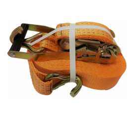 Стяжной ремень с крюками для крепления груза АБСОЛЮТ 2,5/5 т, L=8 м 7930121031818 