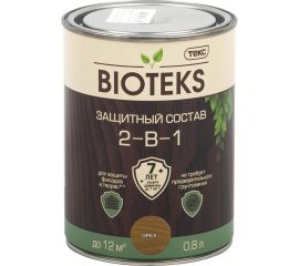 Биоантисептик Текс классик универсал орех 0,8 л. защ. состав 2 в 1 48644 