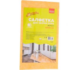 Сухая салфетка для пола из вискозы Золушка Эконом 50х60 см, 1 шт. 4919 