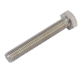 Нержавеющий болт с шестигранной головкой KREPFIELD M10x65 мм, DIN 933, А2, полная резьба, 6 шт. 933А2БОЛТ10Х65-6 