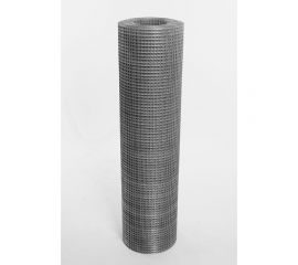 Сварная сетка ООО «ТД «КАСКАД» оцинкованная, ячейка 12.5x12.5 мм, 1.0x15 м, диаметр 1.4 мм 12121015Ц 