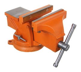 Слесарные тиски ЕРМАК с поворотным механизмом, 200 мм 668-017 