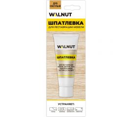 Шпатлевка для реставрации мебели WALNUT дуб светлый, 55 г WLN0166 