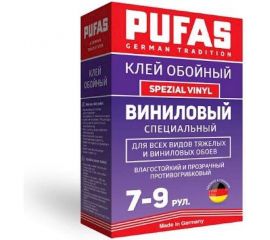 Специальный виниловый клей PUFAS (7-9 рулонов; 225 г) 023011092 