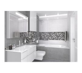 Керамическая настенная плитка LAPARET Focus белый, 25x50 см, 1.5 кв. м, 12 плиток в упаковке х9999281791 