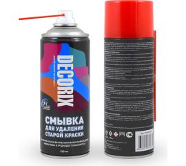 Аэрозольная смывка лакокрасочных покрытий Decorix 520 мл 0109-00 DX 