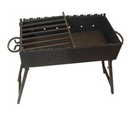 Складной мангал SevenBerg мс600 сталь 3 мм, с полкой-решеткой для гриля 4687202999736 