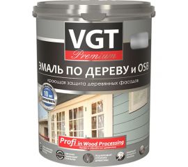 Эмаль VGT Профи ВД АК 1179 по дереву, охра, 2.5 кг 11607763 