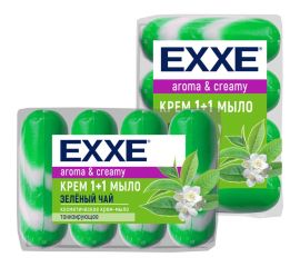 Крем-мыло ЗEXXE Зеленый Чай 4 шт., 90 г 226765 