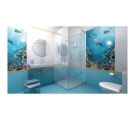 Панель ПВХ КронаПласт Unique подводный мир, 4 шт. 00-00026089 