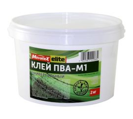 Универсальный клей ПВА Movatex М1 elite 2 кг Т02311 