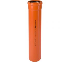 Труба ПВХ наружной канализации Ostendorf 110 х 6000 мм 220060 