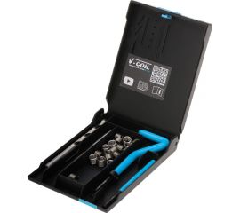 Набор для восстановления резьбы VOELKEL V-Coil М8,0x1,25, 24 пр. V04012 