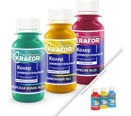 Универсальный колер KRAFOR №18 СИНИЙ 450 мл 47890 