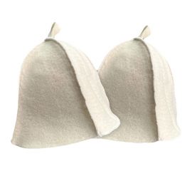 Набор Бацькина баня шапка для бани 2 шт. мужская и женская 10401-2-набор-ВИ 