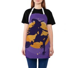 Кухонный фартук JOYARTY Сексуальная ведьма вектор, универсальный размер для женщин и мужчин ap_93504 