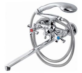 Смеситель для ванны с душем FAUZT тип См-ВУДРНШлА FZs-421-07 