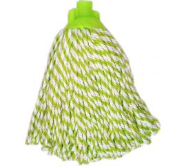 Веревочная насадка для мытья пола Умничка микрофибра, белая M-200/2 