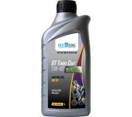 Масло GT OIL GT Turbo Coat, SAE 5W-40, API SP, 1 л 8809059409190 